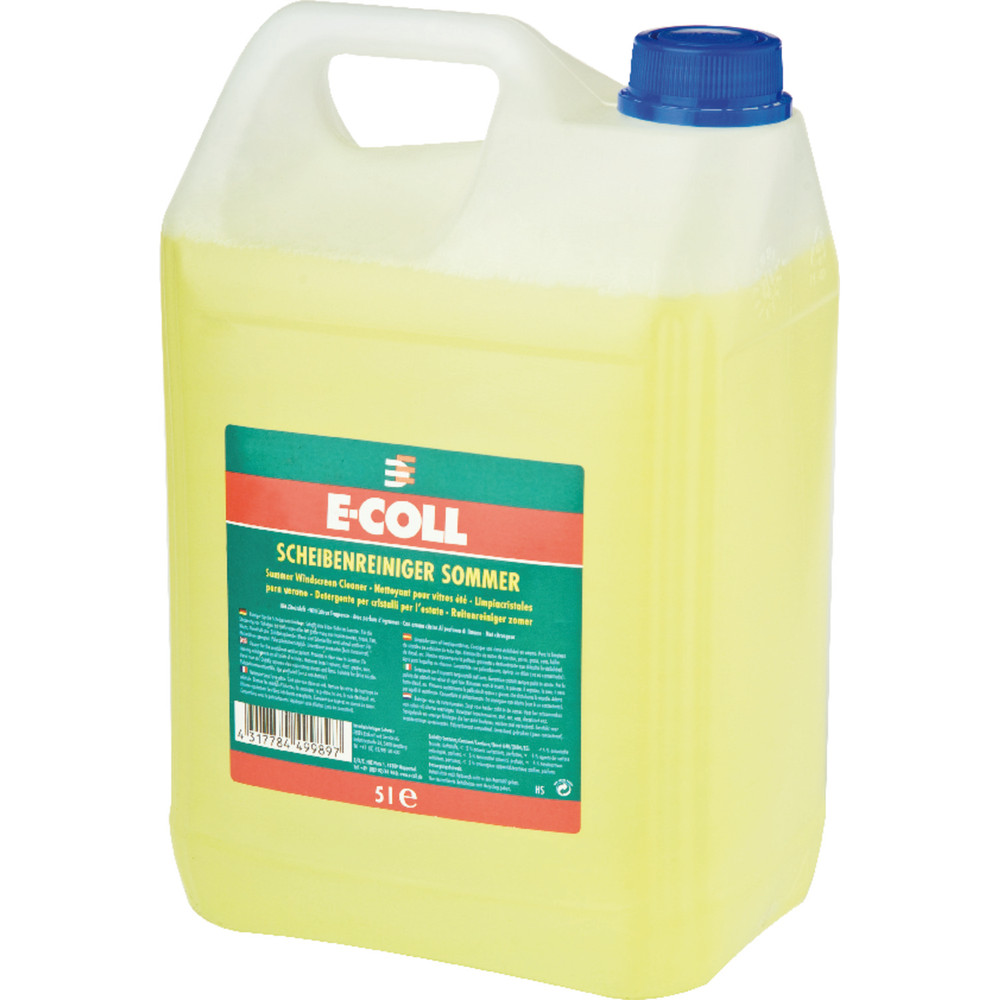 E-COLL Scheibenreiniger Sommer für die Scheibenwaschanlage 5 Liter Kanister Produktbild img2 L