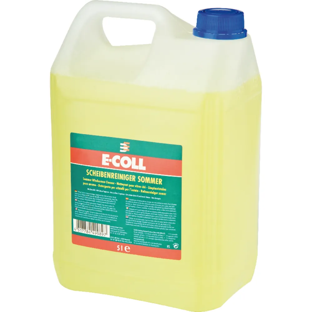 E-COLL Scheibenreiniger Sommer für die Scheibenwaschanlage 5 Liter Kanister Produktbild img2 L