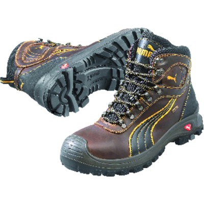 Produktbild von Puma Safety - Sicherheitsstiefel Sierra Nevada Mid, S3 HRO SRC, braun, W11, Grö