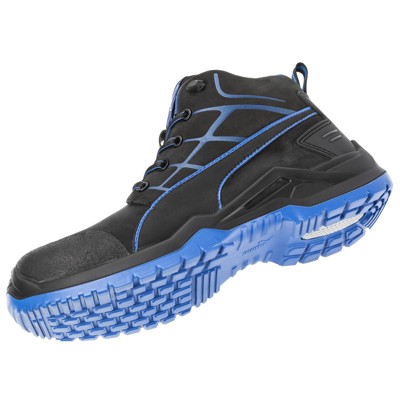 Produktbild von Puma Safety - Sicherheits-Knöchelstiefel Krypton Blue Mid, S3 ESD SRC, schwarz,