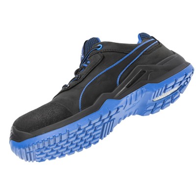 Produktbild von Puma Safety - Sicherheitshalbschuh Argon Blue Low, S3 ESD SRC, schwarz, Größe 4