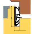 TRELLEBORG FT-Flügelfalzdichtung, K5286, schwarz, Nutbefestigung, TSP-LAN Produktbild img2 S