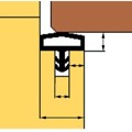 Produktbild von TRELLEBORG - Zimmertür-Dichtung,L3001,TSP-Flex schwarz