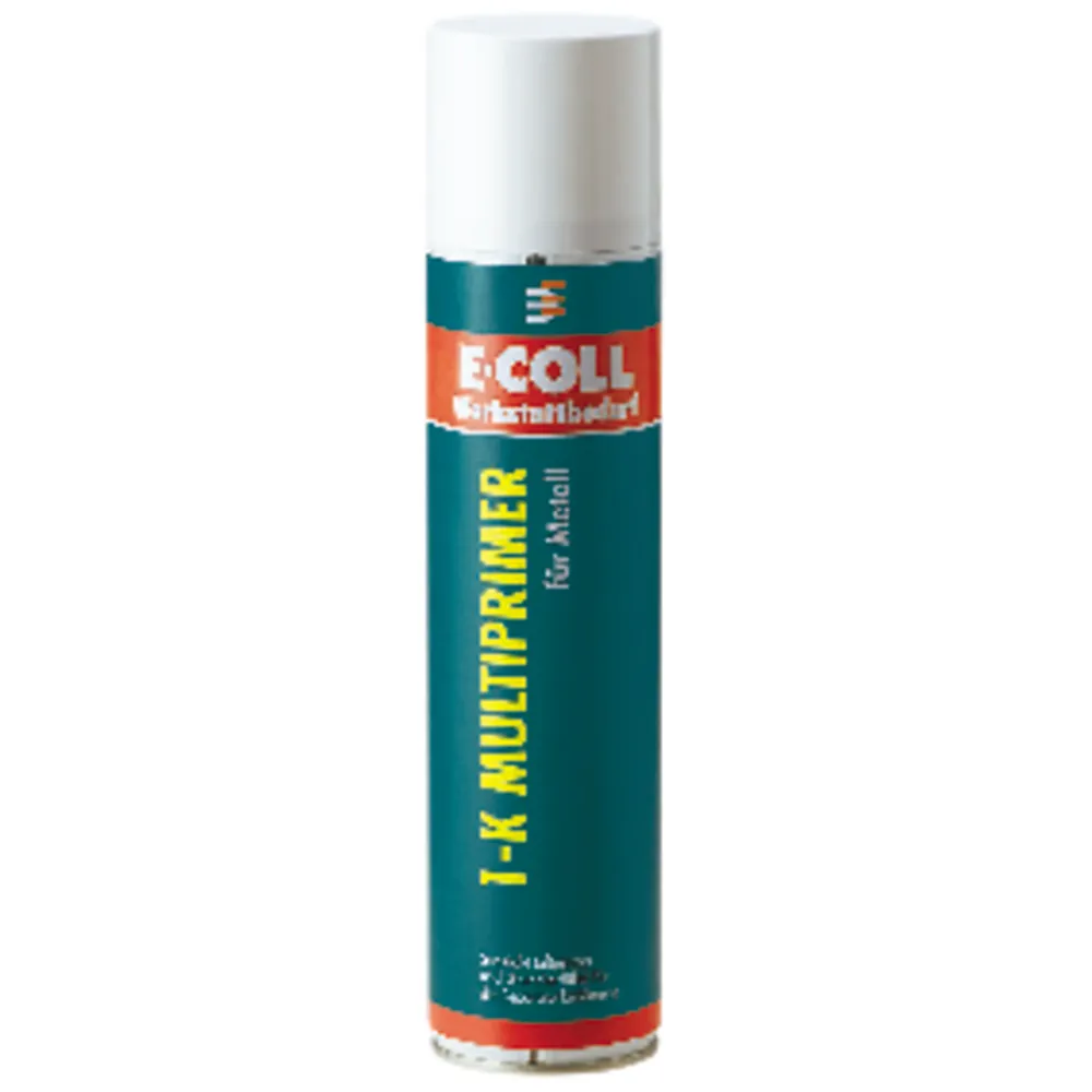 E-COLL 1-K Multiprimer-Spray, Haftprimer und Grundierfüller grau 400ml Spraydose Produktbild img2 L