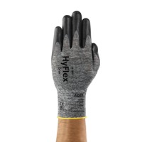 Produktbild von Ansell® - Mechanischer Schutzhandschuh HyFlex® 11-801, grau/schwarz, Größe 8 WW
