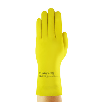 Ansell Handschuh AlphaTec® 87-190, Kat. Iii, Gelb, Größe 7, 5-8