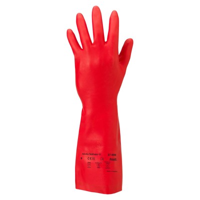 Produktbild von Ansell® - Handschuh AlphaTec® Solvex® 37-900, Kat. III, rot, 7