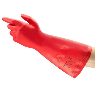 Produktbild von Ansell® - Handschuh AlphaTec® Solvex® 37-900, Kat. III, rot, 7