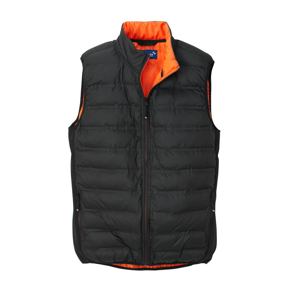SCHEIBLER workwear Thermoweste Schönkirchen 8271 schwarz/orange Produktbild img1 L