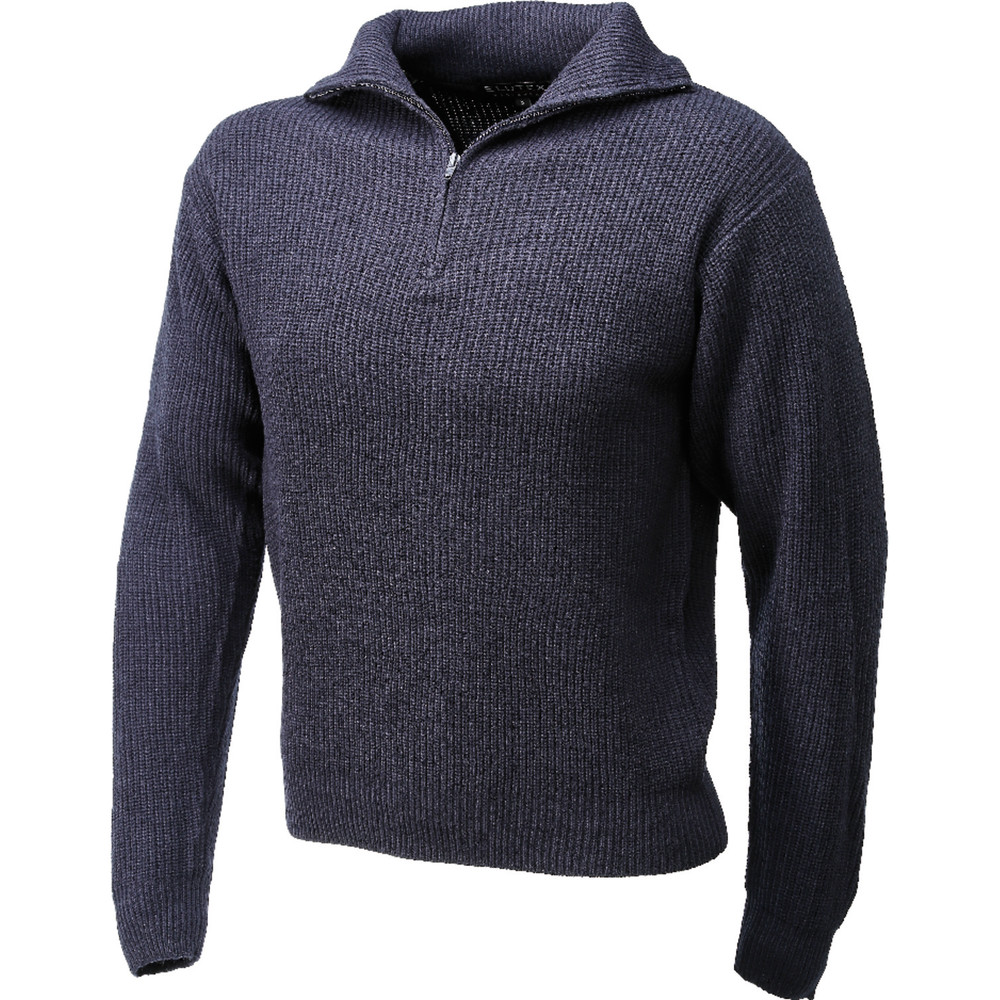 ELUTEX Troyer-Pullover, mit RV, marine, Größe M Produktbild img2 L