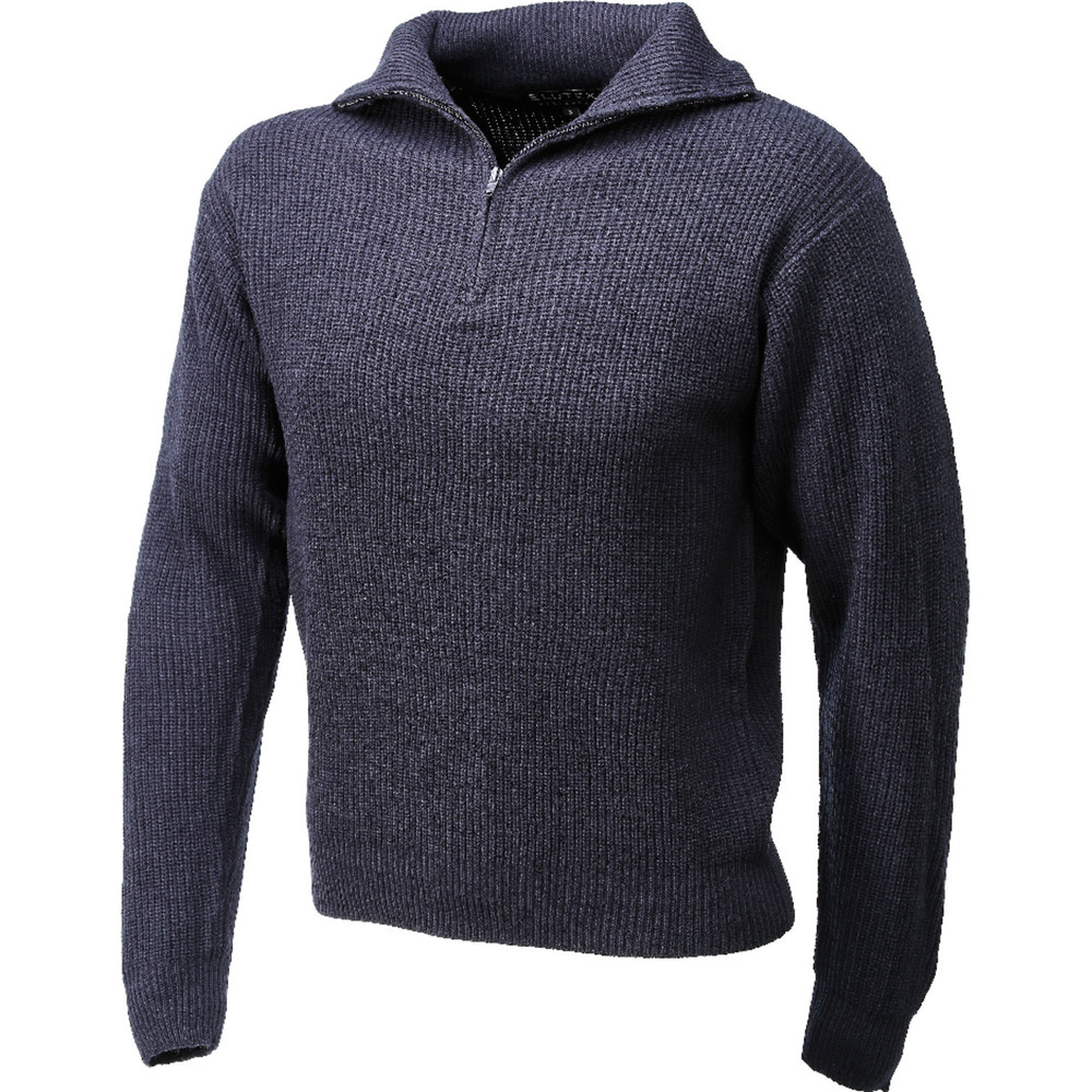 ELUTEX Troyer-Pullover, mit RV, marine, Größe M Produktbild img1 L