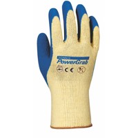 Produktbild von TOWA® - Strickhandschuh PowerGrab, gelb/blau, Größe L