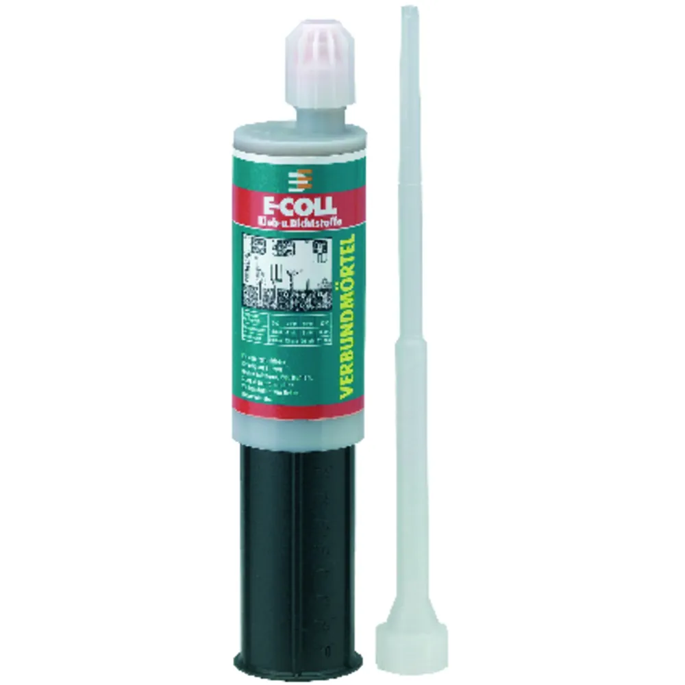 E-COLL Verbundmörtel styrolfrei 2-Komponenten Epoxiacrylharzmörtel 380ml Kart. Produktbild img2 L