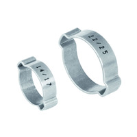 ABA 2-Ohr-Klemme NORMACLAMP®,W1,Stahl (ST),verz.,Spannber.: 28-31mm,9mm Produktbild