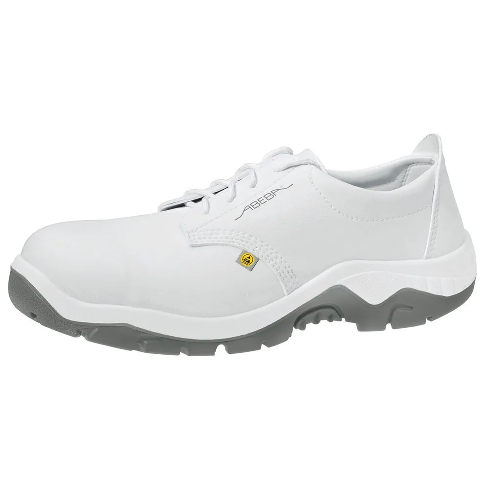 ABEBA Sicherheitshalbschuh anatom 32131, S2 SRC ESD, weiß Produktbild img1 L