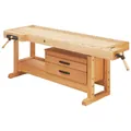 Produktbild von ULMIA® - Unterbauschrank abschließbar, 2 Schubladen 120/180mm