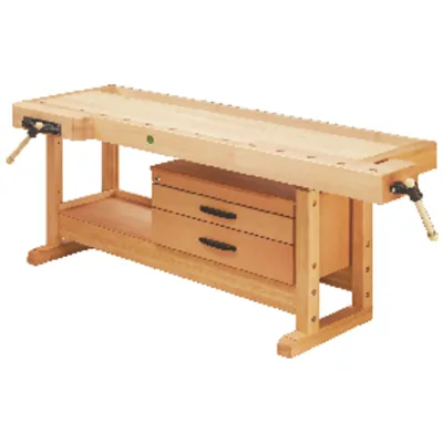 Produktbild von ULMIA® - Unterbauschrank abschließbar, 2 Schubladen 120/180mm