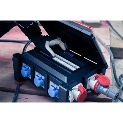 Produktbild von brennenstuhl® - Professional Gummi-Stromverteiler BSV 5 2m H07RN-F&nbsp;5G6,0 1xCEE3