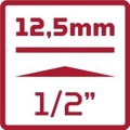 Produktbild von GEDORE red® - R22350000 Steckschlüssel-Satz 1/4"+1/2" CT-Modul 84-teilig