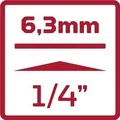 GEDORE red R47120011 Schnellwechselbithalter 1/4 magnetisch 60mm Produktbild img3 S
