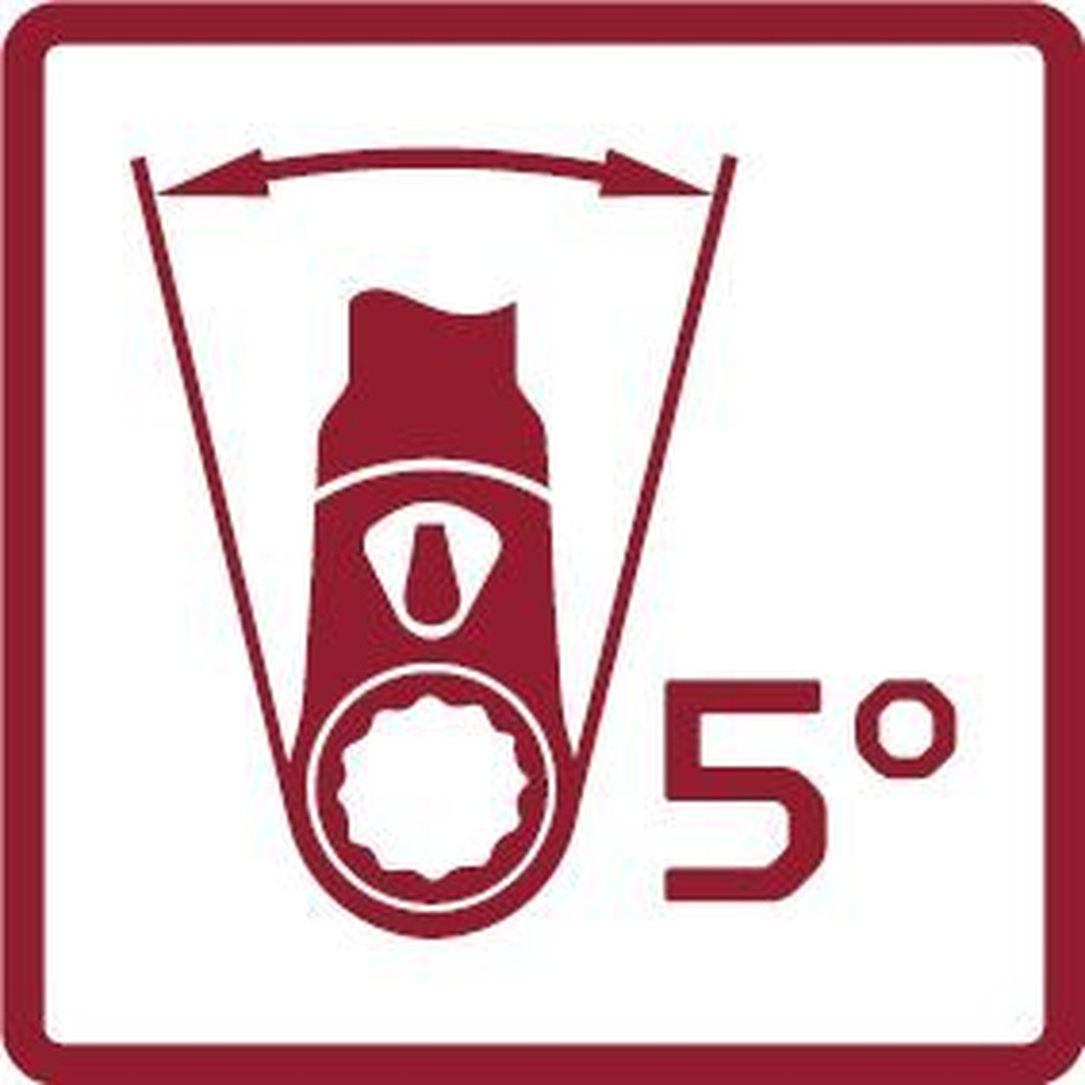 GEDORE red Umschaltknarre, 3/8", lang, 5° Rückschwenkwinkel, 180mm, 2K-Griff, R50000027 Produktbild img15 L