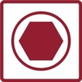 Produktbild von GEDORE red® - R22250001 Schraubenschlüsselsatz 4/6 CT-Modul 24-teilig