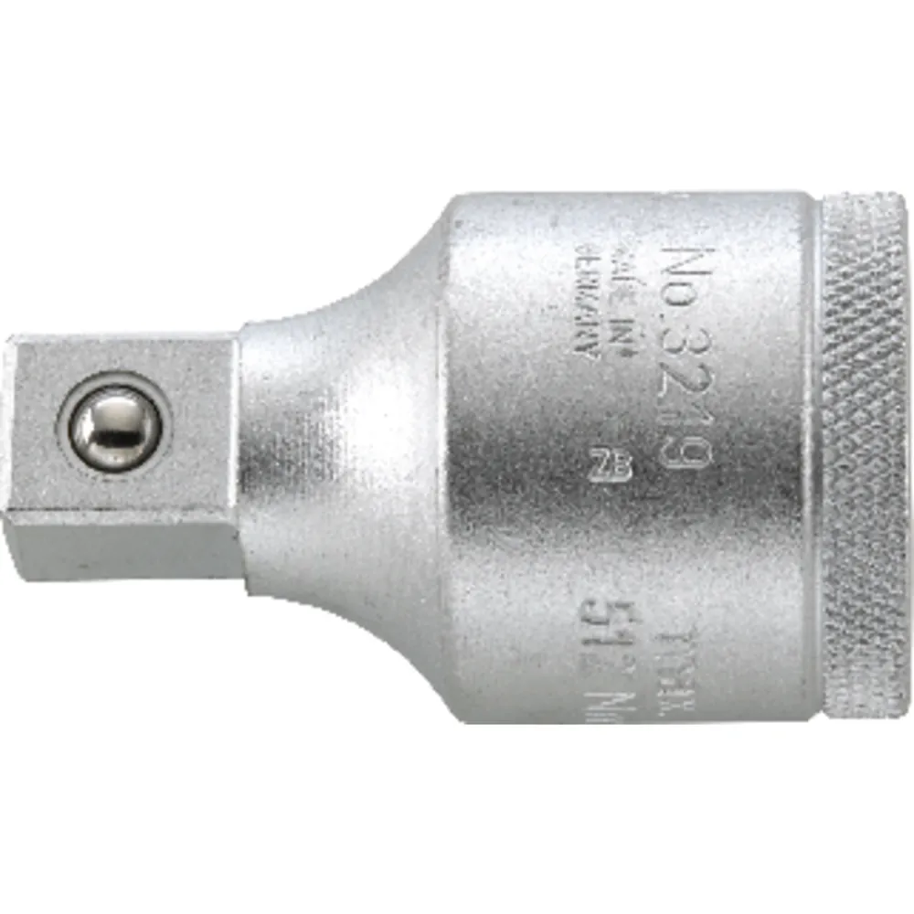 GEDORE Reduzierstück, 3/4" - 1/2", für Steckschlüsseleinsätze, Stiftsicherung, 31CrV3 Produktbild img3 L
