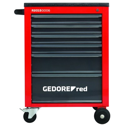 Produktbild von GEDORE red® - Werkstattwagen MECHANIC 6 Schubladen, Stahlblech, leer, abschließ