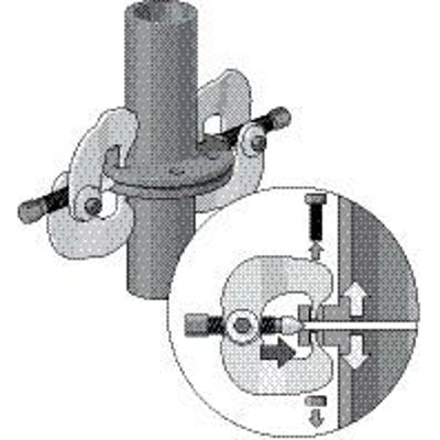 Produktbild von GEDORE - 1.90/1 Flanschtreiber (Paar), 80-250 mm