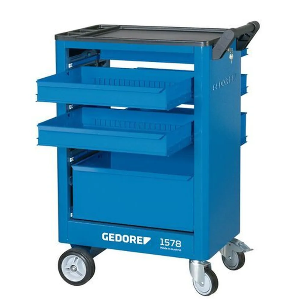 GEDORE 1578 Werkzeugwagen mit 6 Schubladen Produktbild img12 L