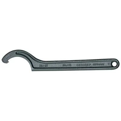 Produktbild von GEDORE - Hakenschlüssel Nase, für Nutmuttern, SW 155-165mm, Spitzen-ø5mm, 40 15