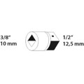 Produktbild von GEDORE - Steckschlüsselvergrößerung, 3/8" 10mm auf 1/2", 3019, verchromt