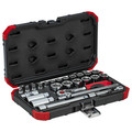 GEDORE red® Steckschlüsselsatz, 26-teilig, mit Zündkerzeneinsatz, 3/8" Produktbild img6 S
