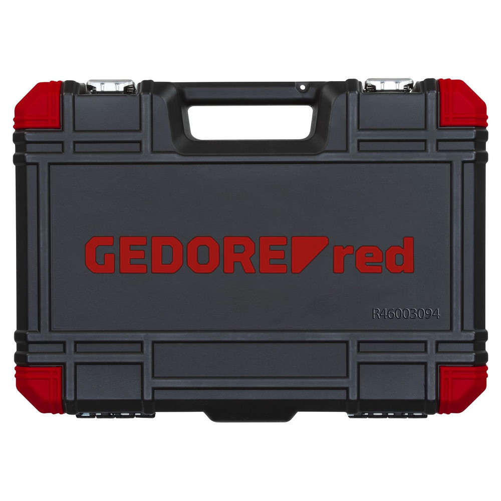 GEDORE red® Steckschlüsselsatz, 94-teilig, Umschaltknarren, Steckschlüssel und Bitsatz Produktbild img2 L
