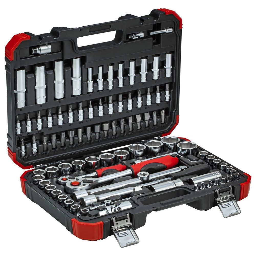 GEDORE red® Steckschlüsselsatz, 94-teilig, Umschaltknarren, Steckschlüssel und Bitsatz Produktbild img6 L