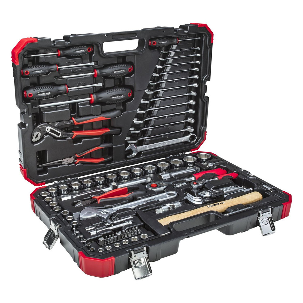 GEDORE red® Steckschlüsselsatz, 100-teilig, Umschaltknarre, Steckschlüssel und Bitsatz Produktbild img7 L