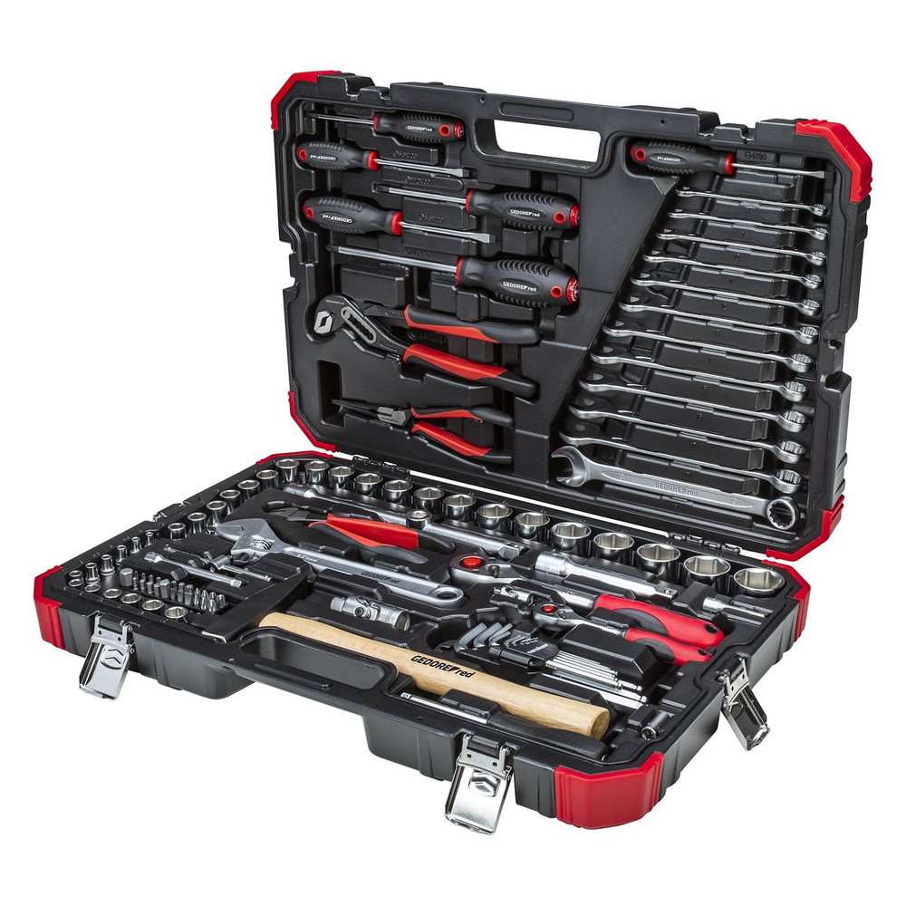 GEDORE red® Steckschlüsselsatz, 100-teilig, Umschaltknarre, Steckschlüssel und Bitsatz Produktbild img9 L