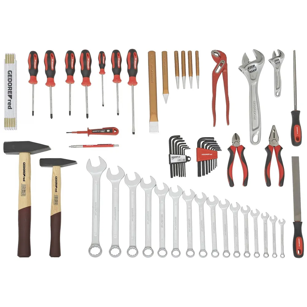 GEDORE red R21000059 Werkzeugsatz ALLROUND lose 59-teilig Produktbild img2 L