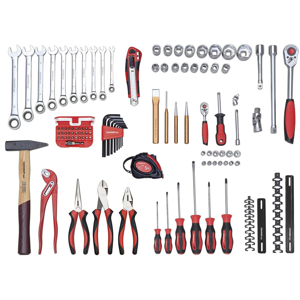 GEDORE red® R21650108 Werkzeugsatz ALL-IN im WerkzeugKoffer 108-teilig Produktbild img1 L
