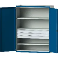 Produktbild von ANKE® - Schwerlastschrank B1485xT630xH1950, 3 Fachböden, 3 Schubladen