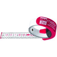 Produktbild von BMI® - Zollstock BMImeter 3m x 16mm mit Stopper und Gürtelclip