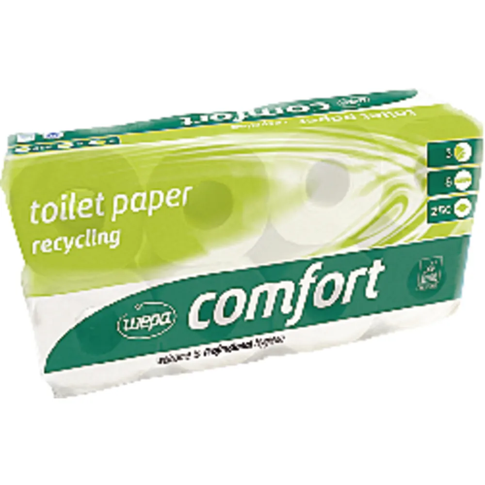 wepa Toilettenpapier Comfort 2-lagig weiß, 64 Rollen Produktbild img1 L