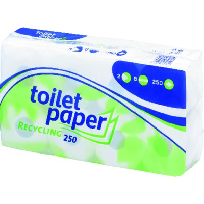 Produktbild von wepa - Toilettenpapier Smart 2-lagig weiß 64 Rollen