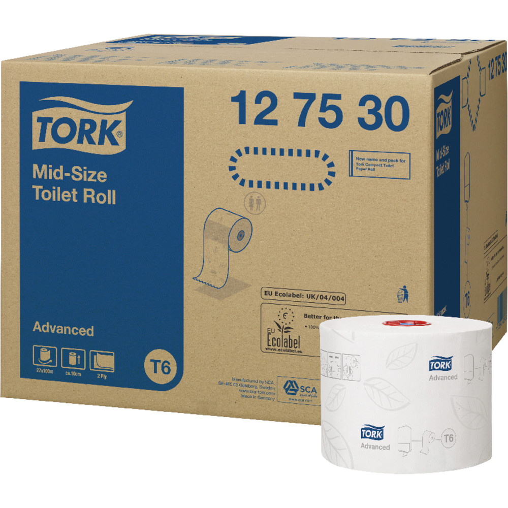 TORK® Advanced Toielettenpapier Produktbild img1 L