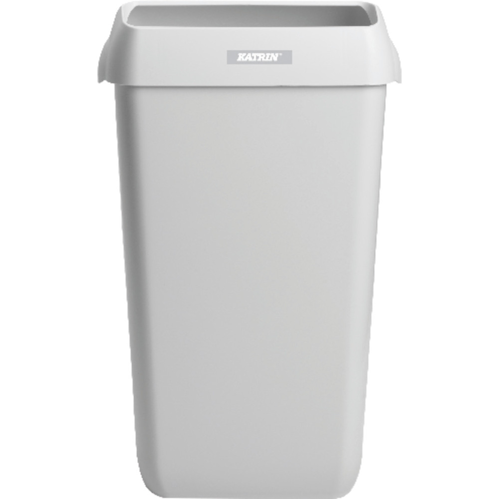 KATRIN® Abfalleimer 25L mit Deckel, weiß Produktbild img1 L