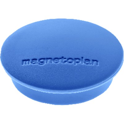 Produktbild von magnetoplan - Magnet D34mm VE10 Haftkraft 1300 g rot