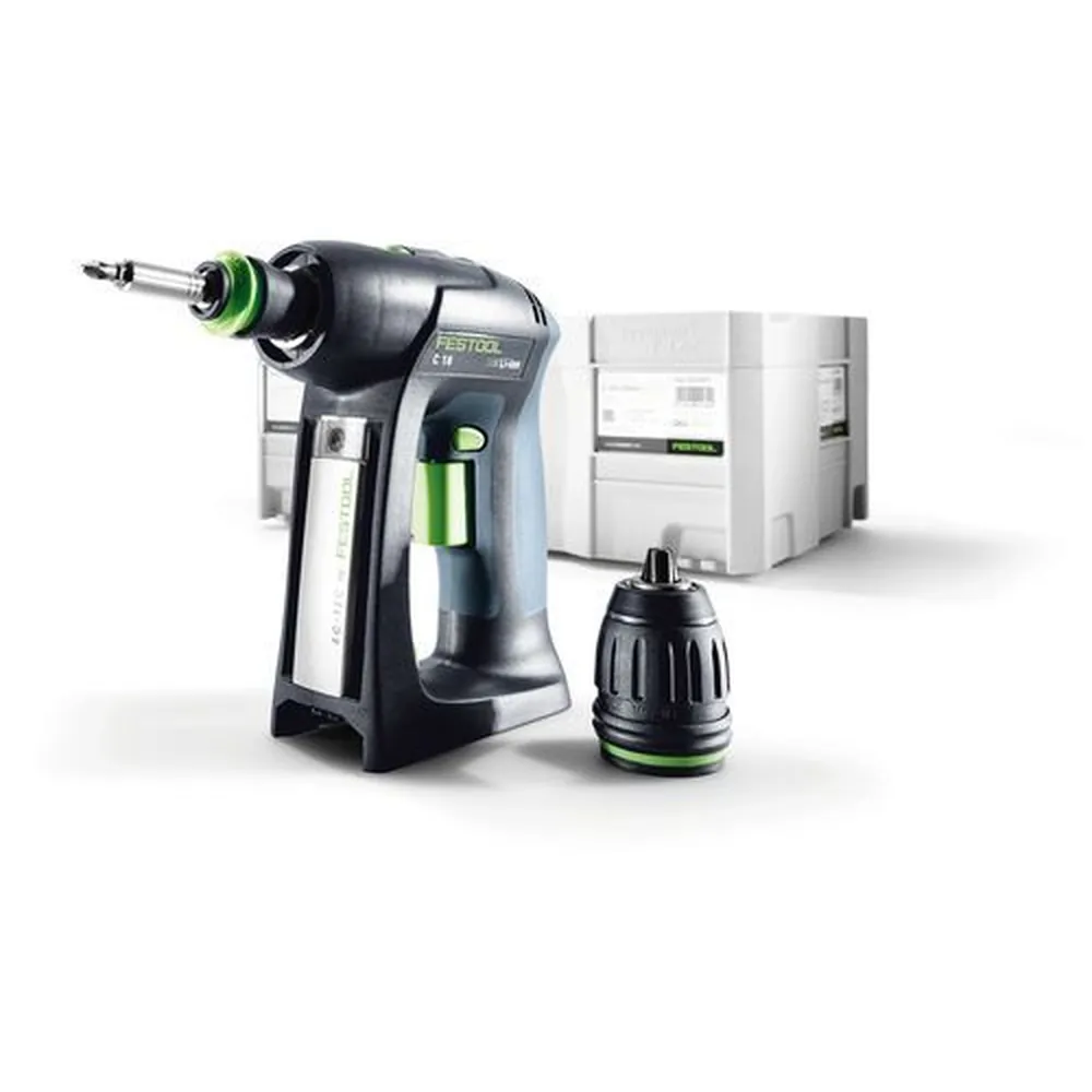 Festool Akku-Bohrschrauber C 18 Li-Basic, Solo-Version Produktbild img3 L