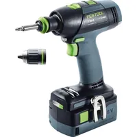 Festool Akku-Bohrschrauber T 18+3 Li 5,2-Plus, 2x5,2Ah Produktbild