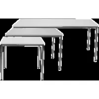 Produktbild von NOBRAND - Tisch 800 x 800mm lichtgrau/lichtgrau