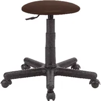 Hocker Goliat Kunstleder schwarz Produktbild